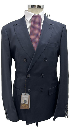 Herren kleid doppelbrust blau - kleid,