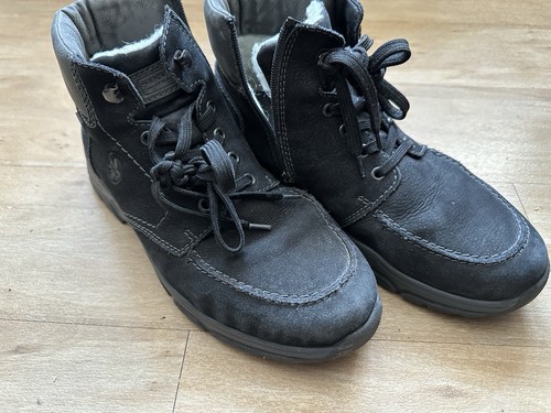 Rieker winterschuhe schwarz - winterschuhe,