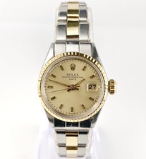 Rolex Lady Oyster Perpetual Date Ref. 6517 | Edelstahl & Gold 26mm | Rolex Box