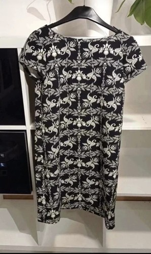Zara kleid schwarz weiss 34 - weiss, xs
