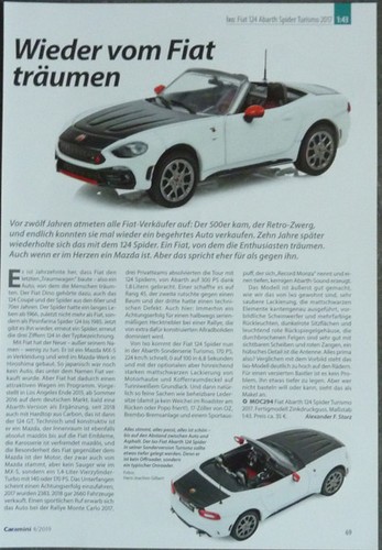 Fiat 124 abarth spider - fiat,