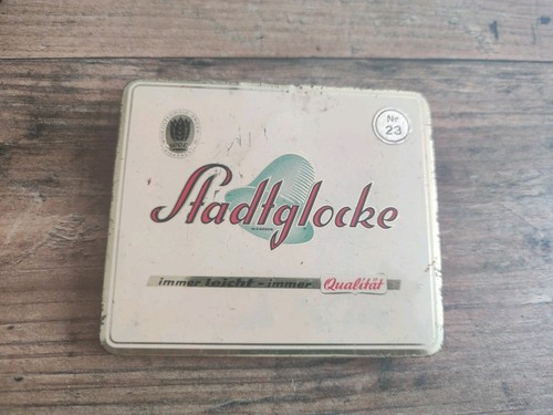 Stadtglocke zigarren blechdose - stadtglocke,