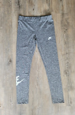 Seamless Leggings knöchellang Gr 36/38 Grau Meliert Damenleggings Sport Training