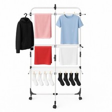 Grafner Wäscheständer Turm Wäschetrockner Wäscheturm Wäsche klappbar 3 Etagen