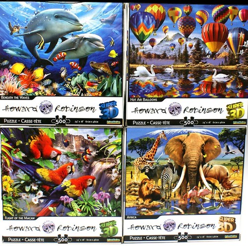 Super lentikular puzzle 500 - lentikular,