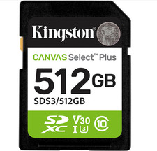 Kingston 512 GB  Canvas Select