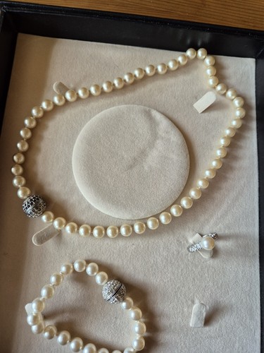 Swarovski schmuck set kette - schmuck, set,