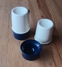 Tupperware 2 Eierbecher beige