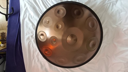 Handpan gold 12 - handpan, töne