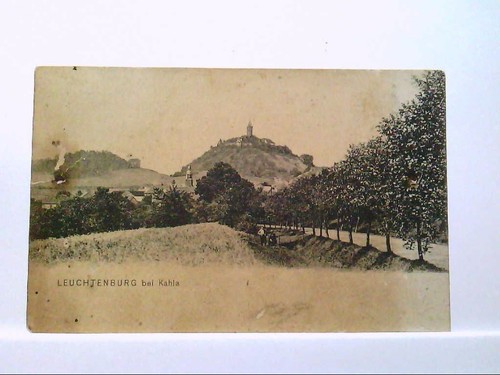 Kahla leuchtenburg bei - ak,