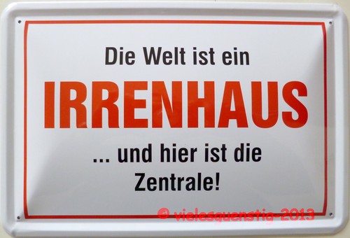 Blechschild 20x30 spruch - blechschild,