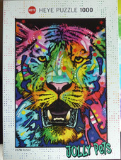 Puzzle Jolly Pets, 1000 Teile, Wild Tiger , HEYE Verlag