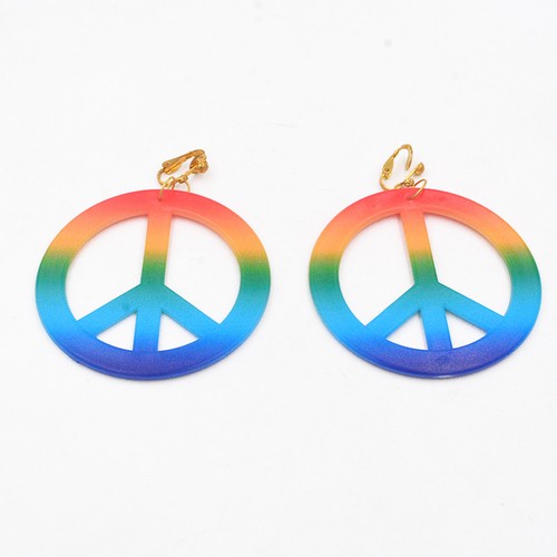 Ohrringe hängend peace clip - hängend,