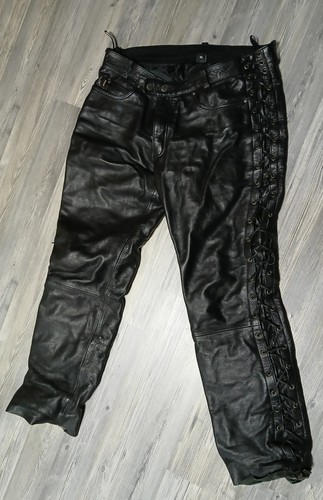 Schnür motorradhose damen aus - schnür,