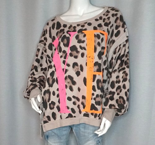 Oversized sweater linksnaht - sweater,