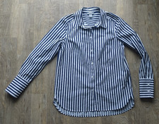 H&M Bluse Gr. 36 blau weiß