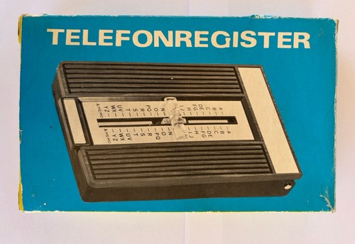 Vintage telefonkartei - vintage,