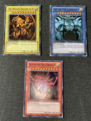 Yugioh götterkarten set - götterkarten,