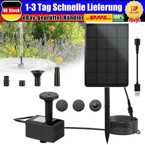 Solarpumpe springbrunnen - solarpumpe,