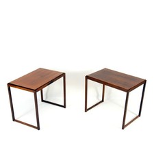 Paar Retro Vintage Nachttische