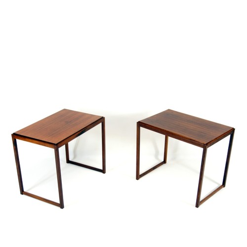 Paar retro vintage nachttische - retro,