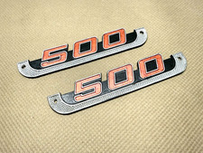 Suzuki T 500 Titan Badges