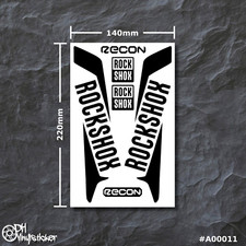 Rockshox Recon Stickersatz