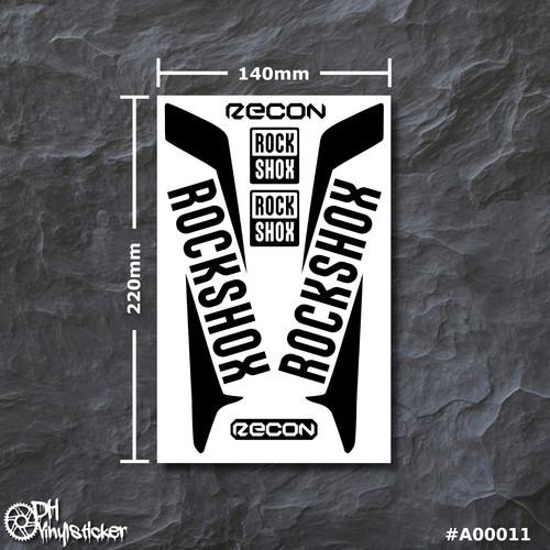 Rockshox recon stickersatz - rockshox,