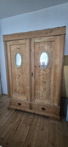 Antiker weichholzschrank aus - antiker,