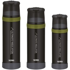 THERMOS Flasche Isolierflasche Mountain Weithals Drehverschluss Becher Leicht