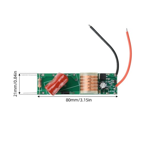 Hochspannungs booster 7v - dc, 3,7v