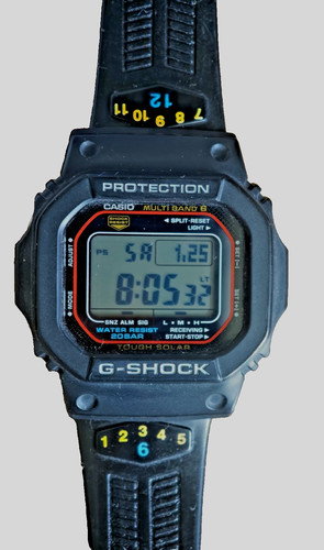 Casio shock m5610u 1er - casio, g-shock