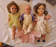 Konvolut Puppen alt Zelluloid