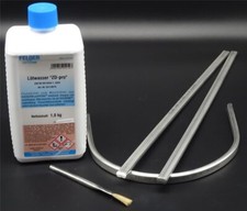 3 Stangen Dachdecker Zinn Sn91Zn9 +1Kg Lötwasser ZD-pro+Pinsel NedZink Rheinzink