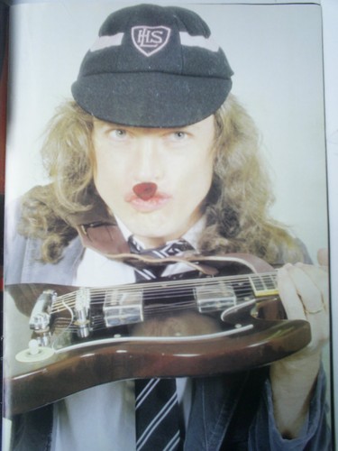 Angus young vintage 80 s - young, 80's