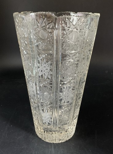 Alte kristall vase bohemia - alte, vase;