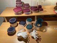 Dosen, kleine Vorratsdosen m. Deckel, Aufbewahrung, einfrieren - 77-tlg.