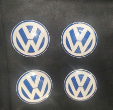 Vw 4x Felgendeckel für Golf 4 Bora Polo 1C0 601 171 Original R32 Beetle RSI rar