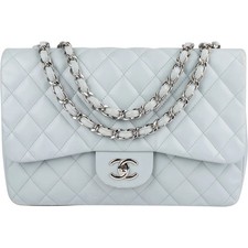 Chanel Quilted Lambskin Jumbo