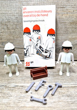 PLAYMOBIL® 2x GTI Handwerker mit Verpackung Sonderfigur PROMO RAR Werbefigur
