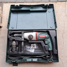 Metabo UHE-20 Bohrmaschine Bohrhammer mit Koffer und Bohrfutter Defekt Bastler