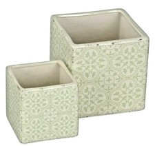 Topf Keramik Übertopf 2erSet