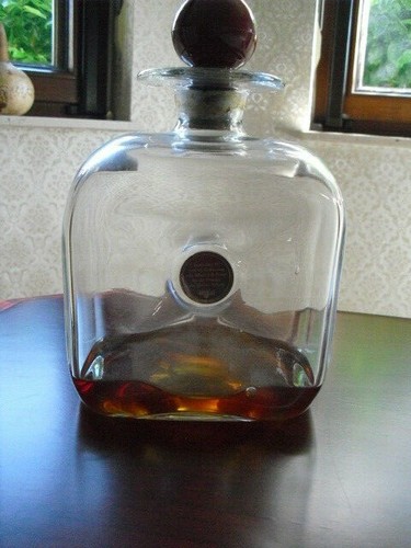 Karaffe glas jubiläum - karaffe,