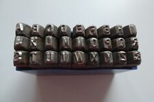 Schlagbuchstaben / Einschlagbuchstaben, 6mm -Fa. Groote-, A - Z, -extra schwer-