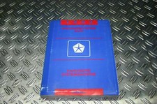  Werkstatthandbuch Chrysler Karosseriesystem AG/AJ Systemdiagnos 1993