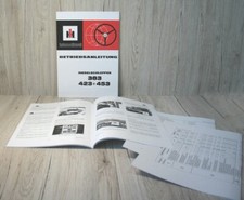 IHC Bedienungsanleitung für Traktor 383-423-453 ab 4.72