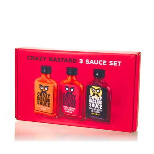 Crazy bastard hot - crazy, sauce