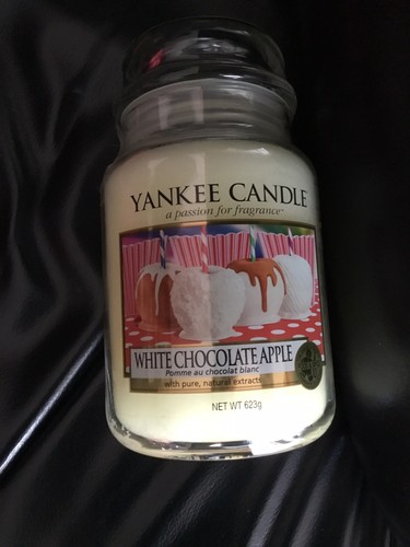 Yankee candle large - large, white