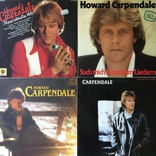 4 LPs HOWARD CARPENDALE Schlager Schallplatten Sammlung Vinyl 1970er 1980er