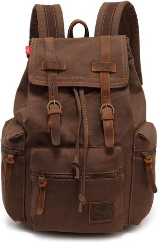 Retro segeltuch rucksack - retro,